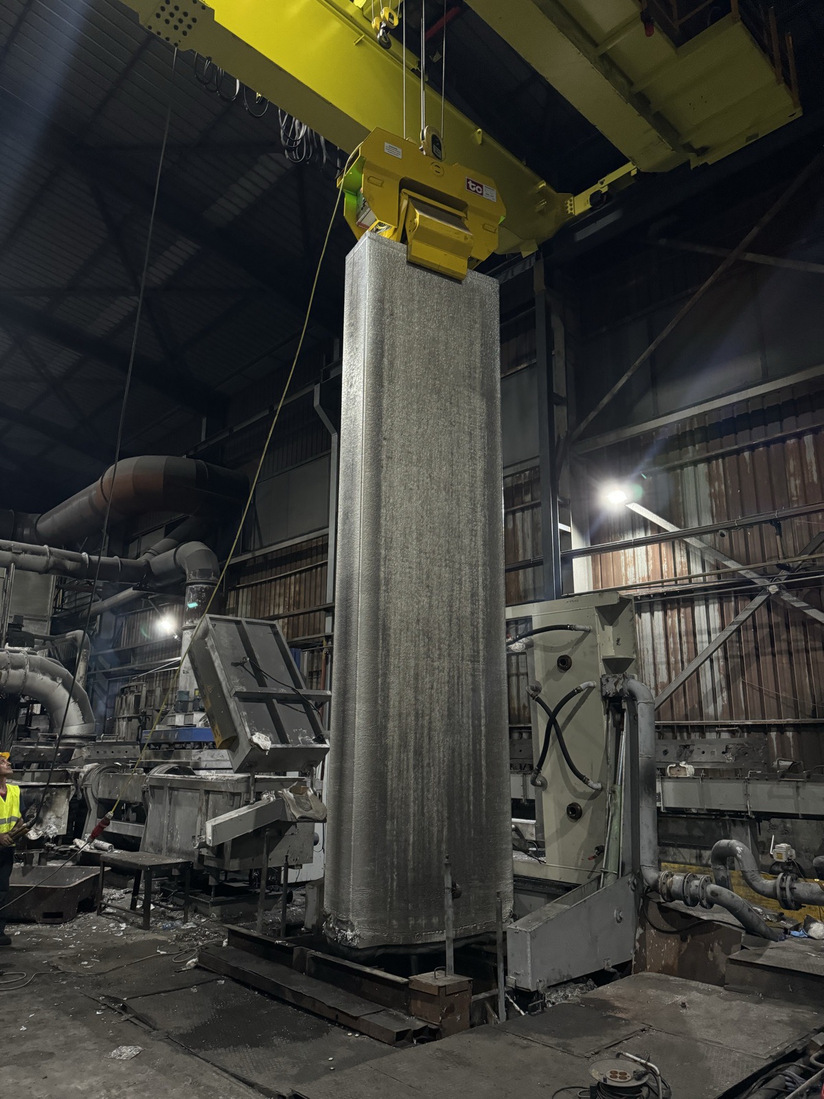 Plant machinery