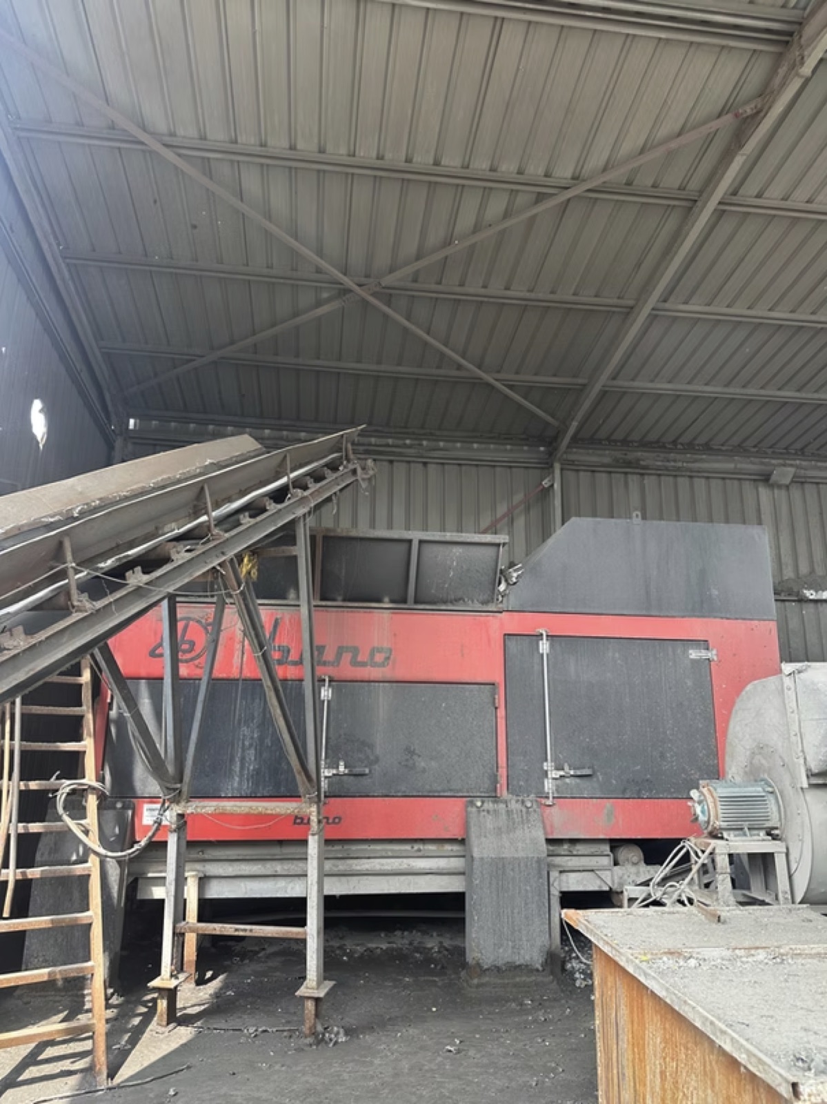 Shredder machinery